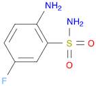Benzenesulfonamide, 2-amino-5-fluoro-