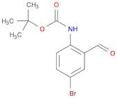 Carbamic acid, (4-bromo-2-formylphenyl)-, 1,1-dimethylethyl ester (9CI)