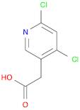 3-Pyridineacetic acid, 4,6-dichloro-