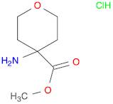 2H-Pyran-4-carboxylic acid, 4-aminotetrahydro-, methyl ester, hydrochloride (1:1)