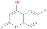 2H-1-Benzopyran-2-one, 6-fluoro-4-hydroxy-
