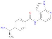Benzamide, 4-[(1R)-1-aminoethyl]-N-1H-pyrrolo[2,3-b]pyridin-4-yl-