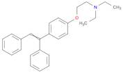 Ethanamine, 2-[4-(1,2-diphenylethenyl)phenoxy]-N,N-diethyl-
