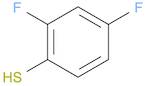 Benzenethiol, 2,4-difluoro-