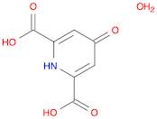 2,6-Pyridinedicarboxylic acid, 1,4-dihydro-4-oxo-, hydrate (1:1)