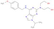 Ethanol, 2,2'-[[6-[[(4-methoxyphenyl)methyl]amino]-9-(1-methylethyl)-9H-purin-2-yl]imino]bis-