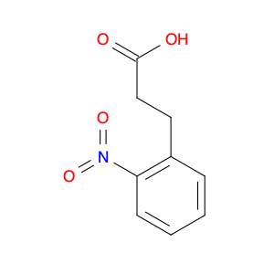 Benzenepropanoic acid, 2-nitro-