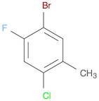 Benzene, 1-bromo-4-chloro-2-fluoro-5-methyl-