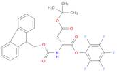 D-Aspartic acid, N-[(9H-fluoren-9-ylmethoxy)carbonyl]-, 4-(1,1-dimethylethyl) 1-(pentafluorophenyl…