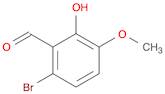 Benzaldehyde, 6-bromo-2-hydroxy-3-methoxy-