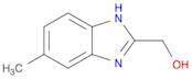 1H-Benzimidazole-2-methanol, 6-methyl-