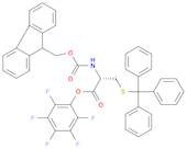 D-Cysteine, N-[(9H-fluoren-9-ylmethoxy)carbonyl]-S-(triphenylmethyl)-, pentafluorophenyl ester (9CI)