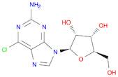 9H-Purin-2-amine, 6-chloro-9-β-D-ribofuranosyl-