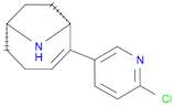 9-Azabicyclo[4.2.1]non-2-ene, 2-(6-chloro-3-pyridinyl)-, (1R,6R)-
