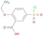 Benzoic acid, 5-(chlorosulfonyl)-2-ethoxy-
