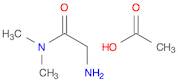 Acetamide, 2-amino-N,N-dimethyl-, acetate (1:1)