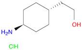 Cyclohexaneethanol, 4-amino-, hydrochloride (1:1), trans-