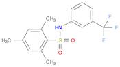 Benzenesulfonamide, 2,4,6-trimethyl-N-[3-(trifluoromethyl)phenyl]-