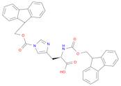 D-Histidine, N,1-bis[(9H-fluoren-9-ylmethoxy)carbonyl]-