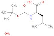 D-Leucine, N-[(1,1-dimethylethoxy)carbonyl]-, hydrate (1:1)