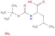 L-Leucine, N-[(1,1-dimethylethoxy)carbonyl]-, hydrate (1:1)