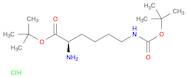 D-Lysine, N6-[(1,1-dimethylethoxy)carbonyl]-, 1,1-dimethylethyl ester, hydrochloride (1:1)