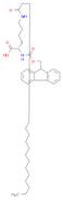 L-Lysine, N2-[(9H-fluoren-9-ylmethoxy)carbonyl]-N6-(1-oxohexadecyl)-