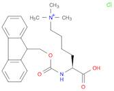 1-Pentanaminium, 5-carboxy-5-[[(9H-fluoren-9-ylmethoxy)carbonyl]amino]-N,N,N-trimethyl-, chloride (1:1), (5S)-