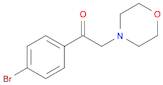 Ethanone, 1-(4-bromophenyl)-2-(4-morpholinyl)-