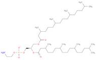 Hexadecanoic acid, 3,7,11,15-tetramethyl-, 1,1'-[(1R)-1-[[[(2-aminoethoxy)hydroxyphosphinyl]oxy]methyl]-1,2-ethanediyl] ester