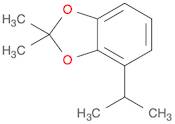 1,3-Benzodioxole, 2,2-dimethyl-4-(1-methylethyl)-