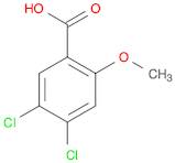 Benzoic acid, 4,5-dichloro-2-methoxy-
