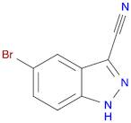 1H-Indazole-3-carbonitrile, 5-bromo-