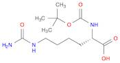 L-Lysine, N6-(aminocarbonyl)-N2-[(1,1-dimethylethoxy)carbonyl]-