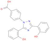 Benzoic acid, 4-[3,5-bis(2-hydroxyphenyl)-1H-1,2,4-triazol-1-yl]-