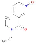 3-Pyridinecarboxamide, N,N-diethyl-, 1-oxide