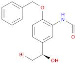 Formamide, N-[5-[(1R)-2-bromo-1-hydroxyethyl]-2-(phenylmethoxy)phenyl]-