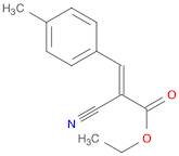 2-Propenoic acid, 2-cyano-3-(4-methylphenyl)-, ethyl ester, (2E)-