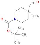 1-Piperidinecarboxylic acid, 4-formyl-4-methyl-, 1,1-dimethylethyl ester