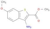 Benzo[b]thiophene-2-carboxylic acid, 3-amino-6-methoxy-, methyl ester