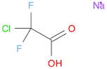 Acetic acid, 2-chloro-2,2-difluoro-, sodium salt (1:1)