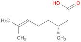6-Octenoic acid, 3,7-dimethyl-, (3R)-