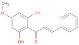2-Propen-1-one, 1-(2,6-dihydroxy-4-methoxyphenyl)-3-phenyl-, (2E)-
