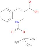 Benzenepropanoic acid, α-[[[(1,1-dimethylethoxy)carbonyl]amino]methyl]-, (αS)-
