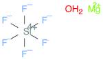 Silicate(2-), hexafluoro-, magnesium, hydrate (1:1:6)