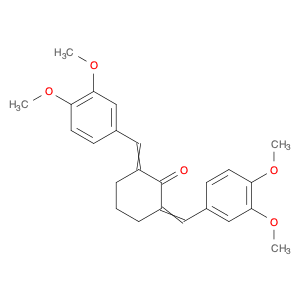 Cyclohexanone, 2,6-bis[(3,4-dimethoxyphenyl)methylene]-