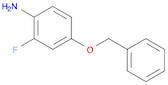 Benzenamine, 2-fluoro-4-(phenylmethoxy)-