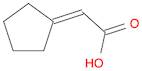 Acetic acid, 2-cyclopentylidene-