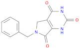 1H-Pyrrolo[3,4-d]pyrimidine-2,4,7(3H)-trione, 5,6-dihydro-6-(phenylmethyl)-