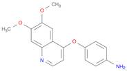 Benzenamine, 4-[(6,7-dimethoxy-4-quinolinyl)oxy]-